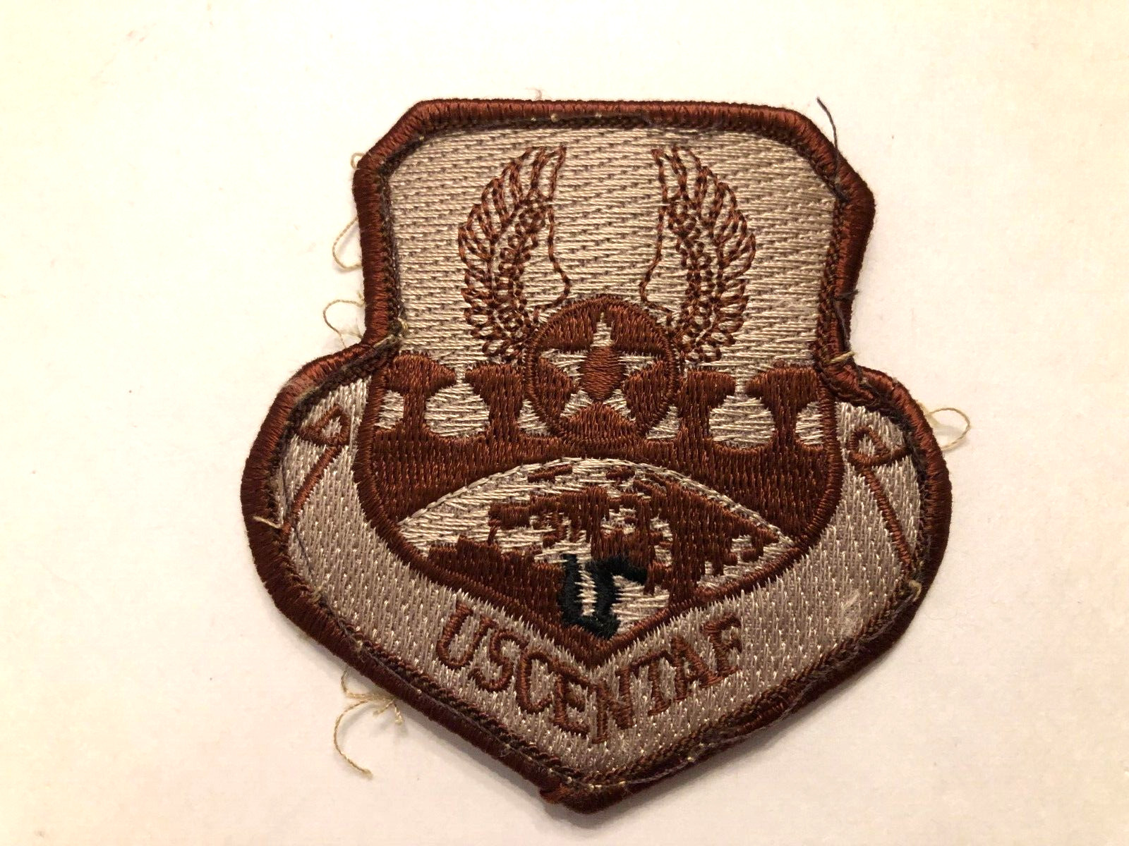 PATCH USCENTAF USAF DESERT TAN