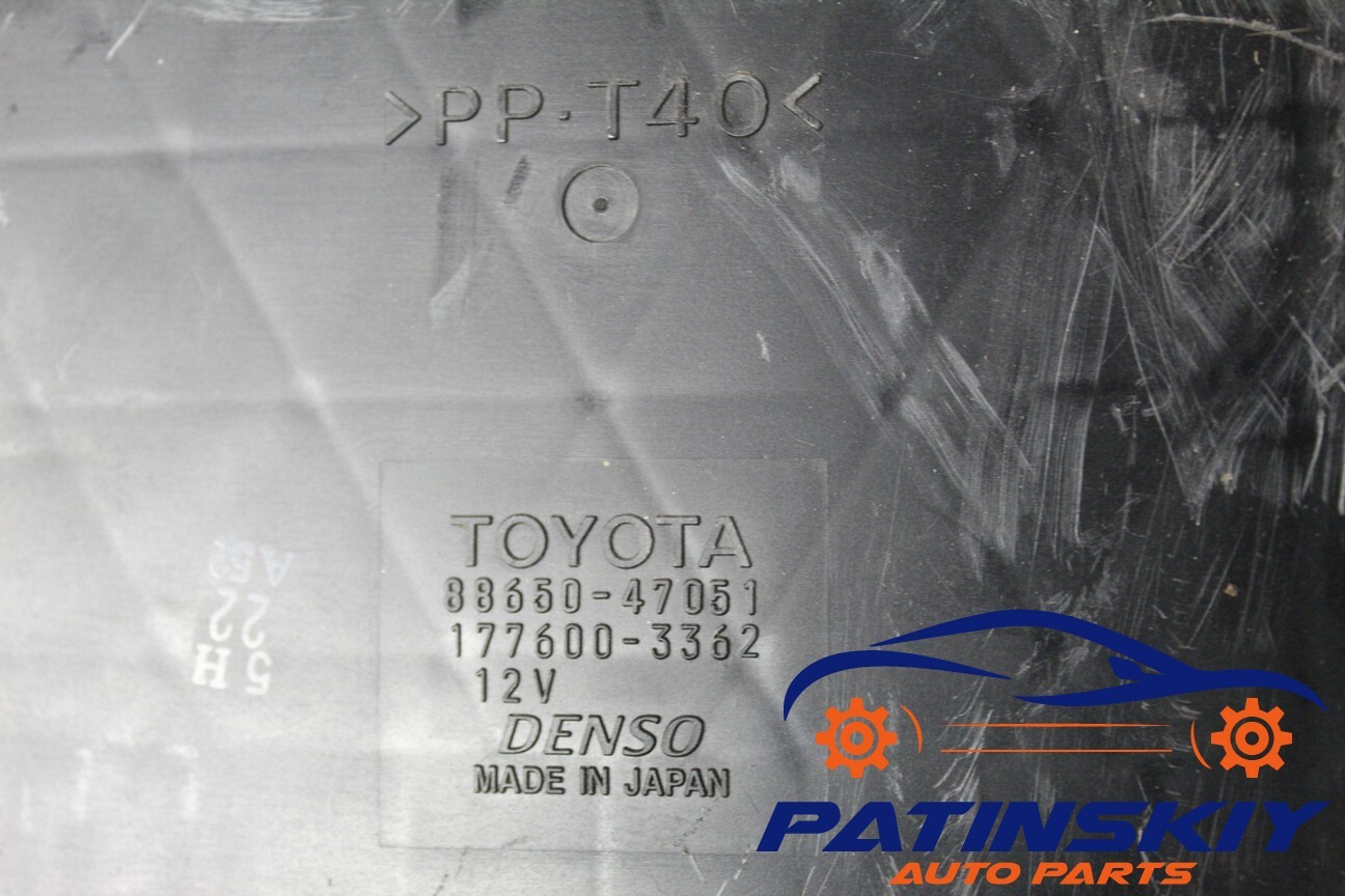 2006 TOYOTA PRIUS TEMPERATURE CONTROL MODULE BRAIN BOX COMPUTER UNIT 06
