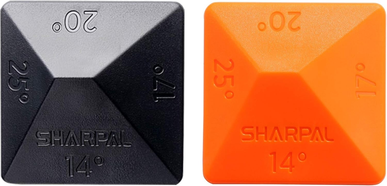 Compact and Lightweight Angle Sharpening Guides for Precision Blade Maintenance