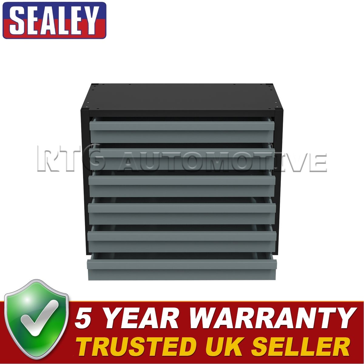 Sealey Modular Storage Mid Unit 6 Drawer 580mm APMRM1
