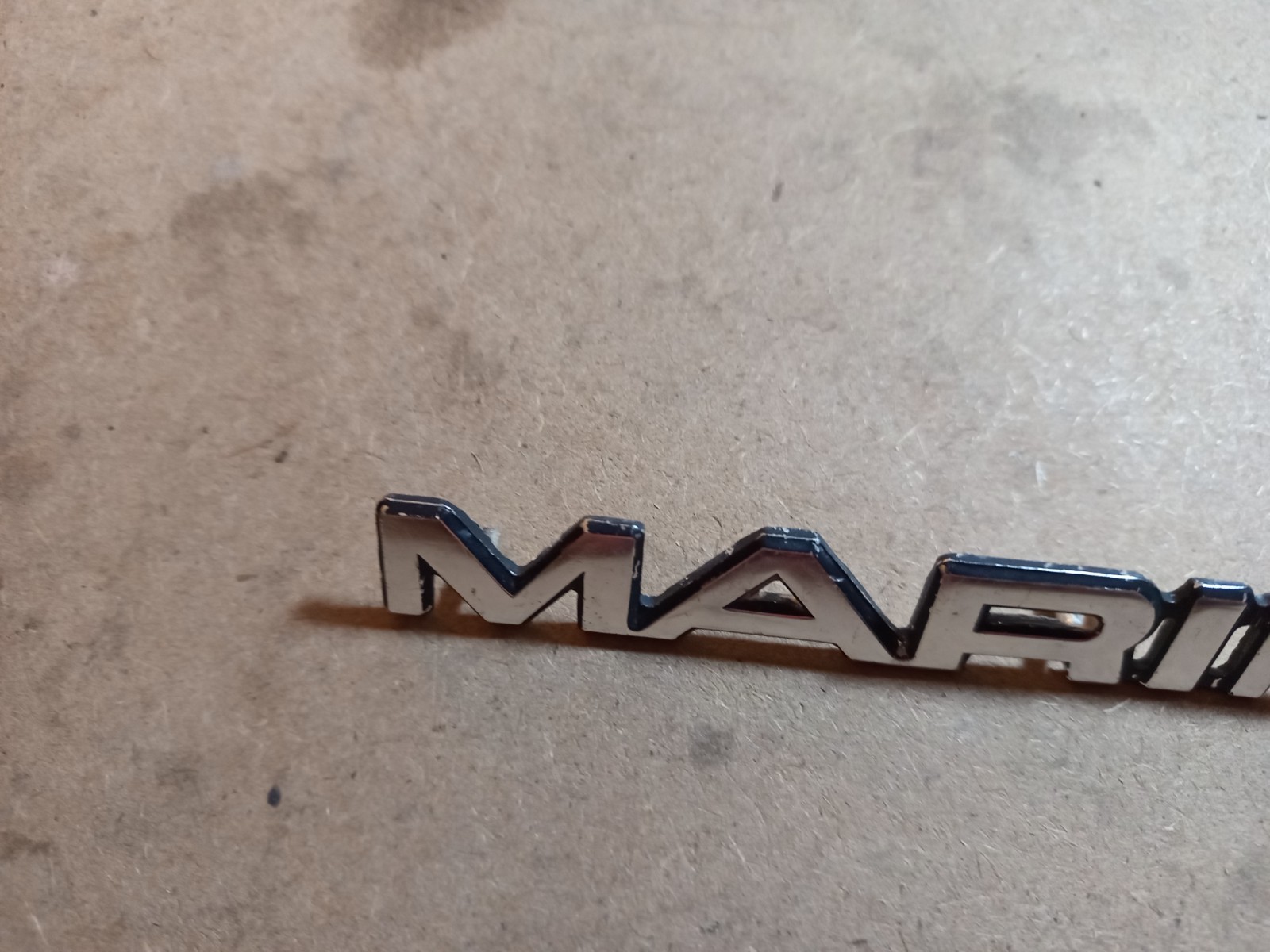 Morris Marina Boot Lid Badge. Later cars. Good useable example.