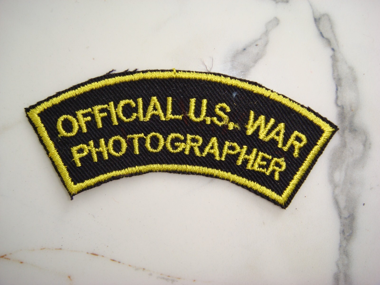 " OFFICIAL U.S. ARMY PHOTOGRAPHER"  VIETNAM WAR PATCH