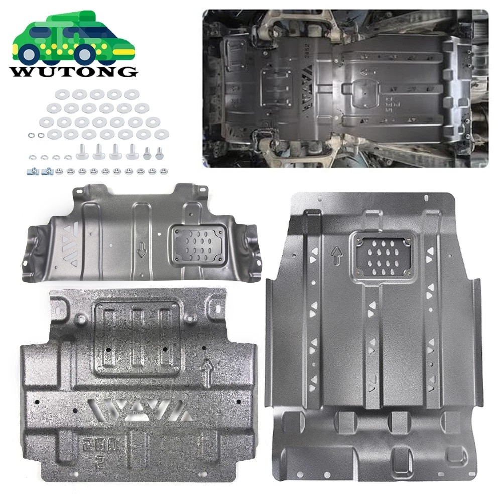 Full Skid Plate Kit w/ Protection Plate For 2015-2022 Ford F150 Underbody Steel