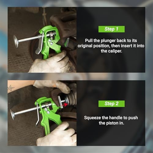 Speedy Brake Pad Spreader Tool - Heavy Duty Disc Brake Caliper Compressor &