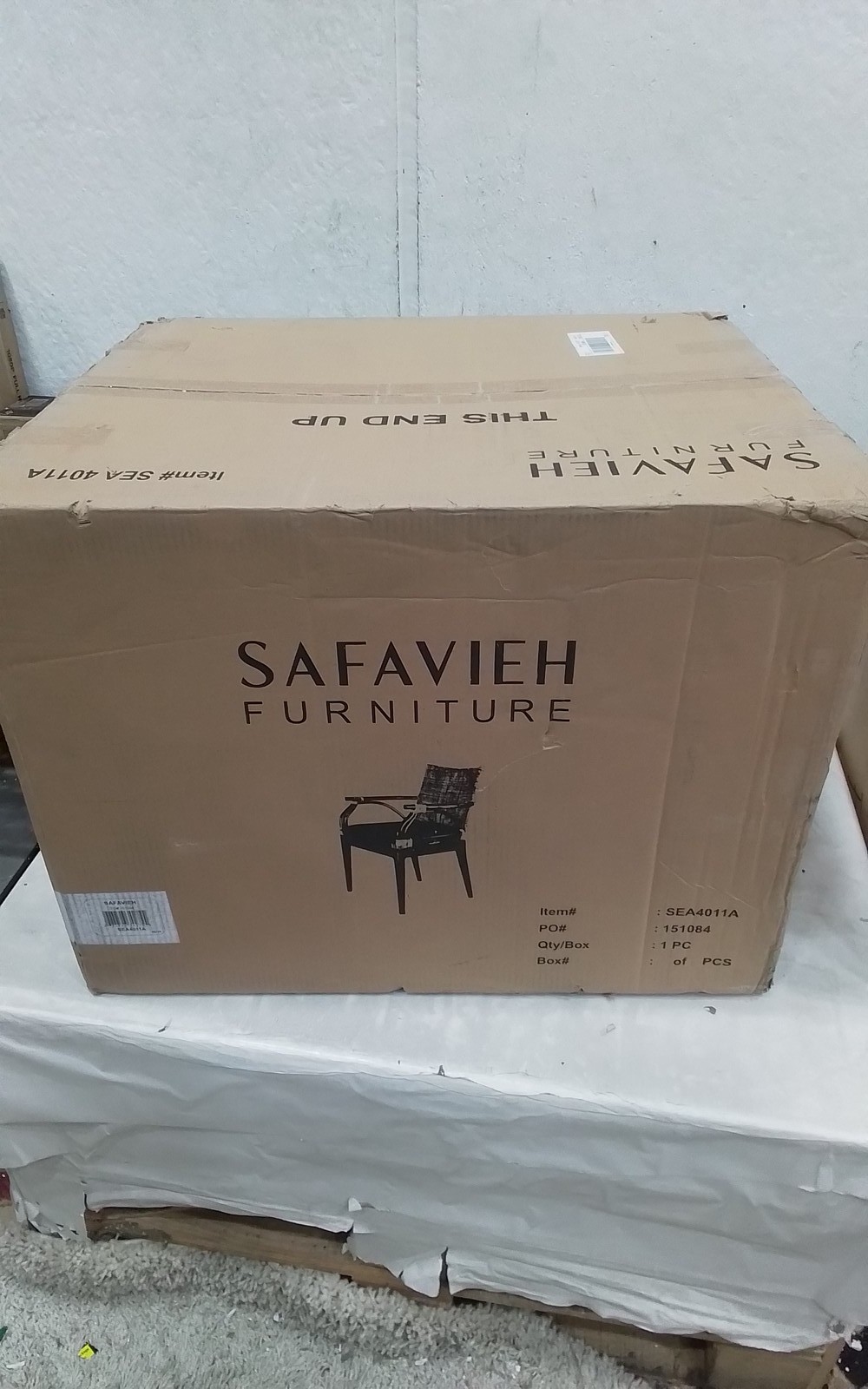 Safavieh GIANNI ARM CHAIR, Reduced Price 2172770869 SEA4011A