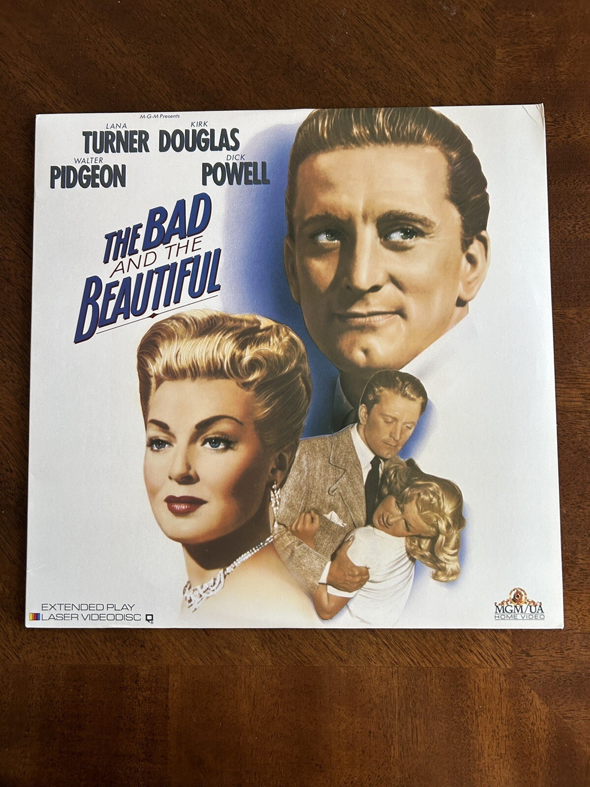 Bad And The Beautiful Laserdisc Extended Play Douglas Turner & more EX.Condition