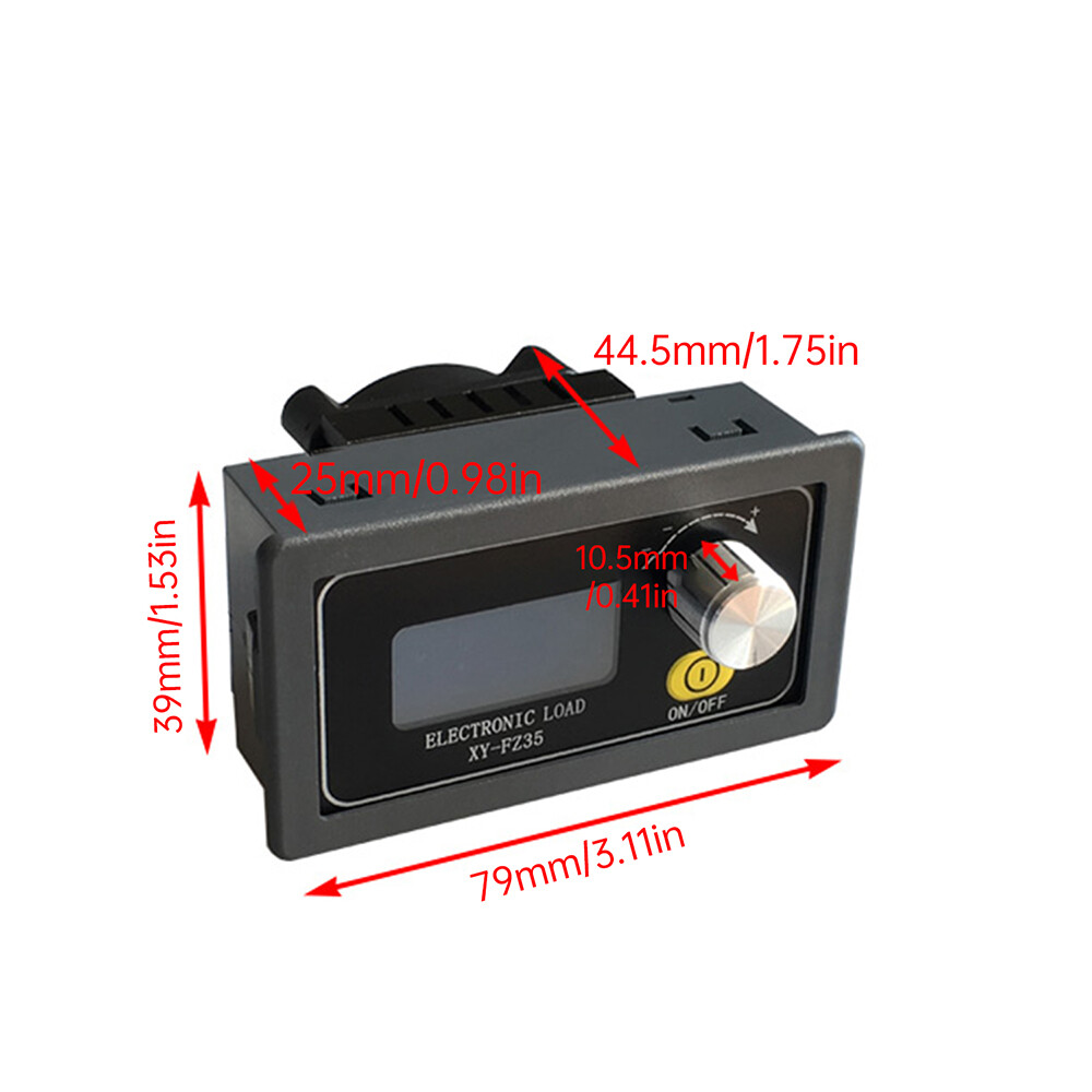 5A 35W Constant Current Electronic Load Tester Battery Discharge Capacity Tester