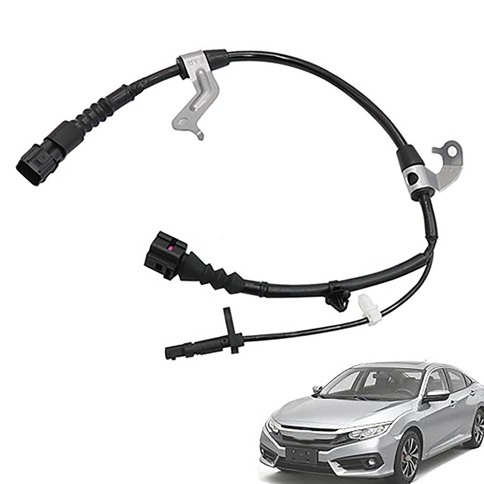 XQSMWF Rear Right ABS Wheel Speed Sensor Compatible with Honda Civic 2016-202...