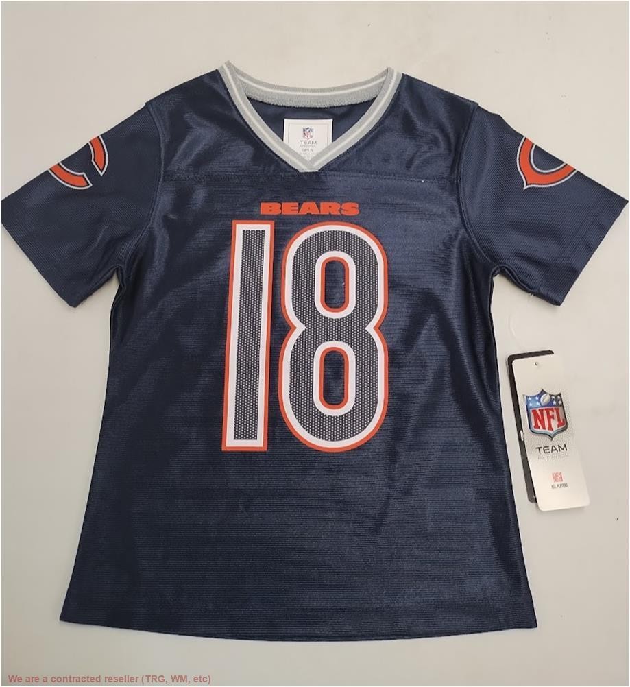 NFL Chicago Bears Caleb Williams Girls' Short Sleeve Jersey S *SEE DEAL!!!*