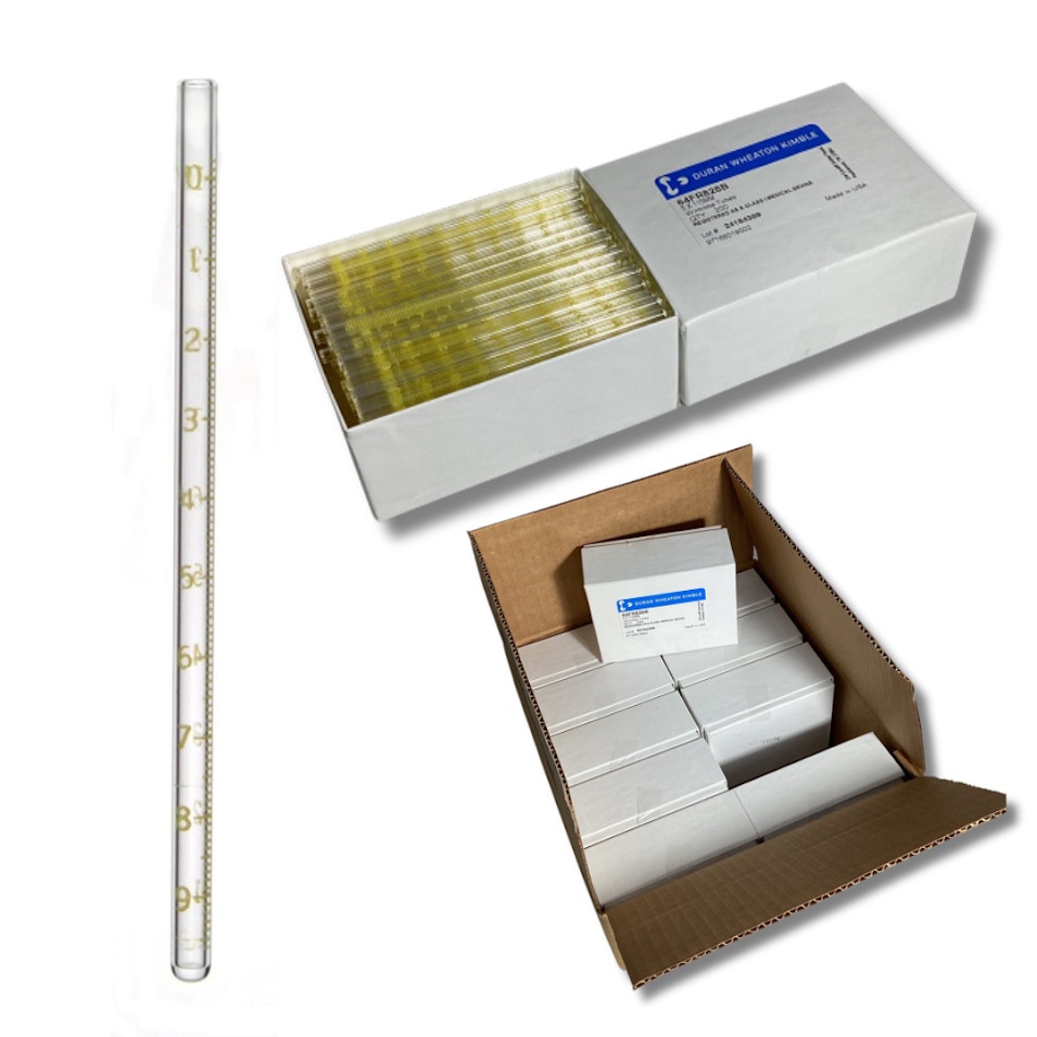KIMBLE No. 64FR828B Wintrobe Sedimentation Tubes, 2000 tubes/Cs PROMO 1