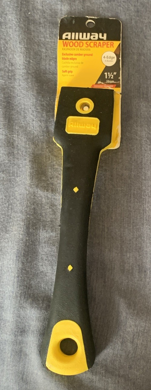 ALLWAY FE1 2-Edge Soft-Grip Scraper 1 1/2
