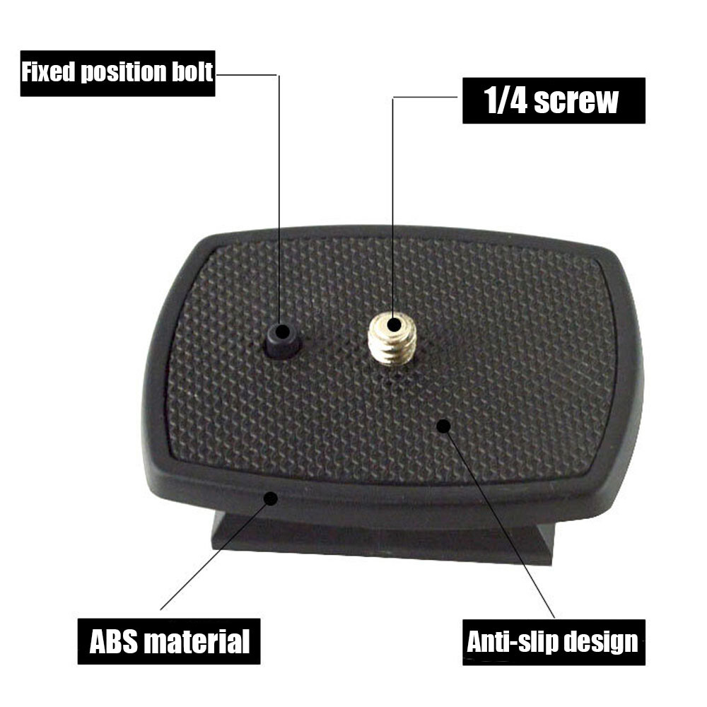 2pcs Tripod Quick Release Plate Screw Adapter Mount Head For DSLR Fast Camera