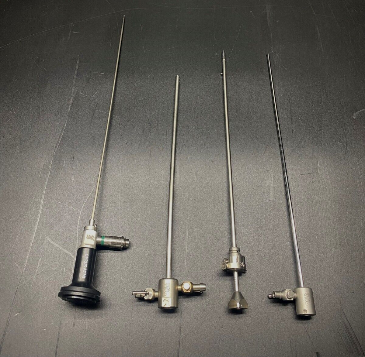 ACMI 2.7mm 12° Hysteroscope SET (G27L12A, GY275L-S, GY275L-DS, GY275L-VO)