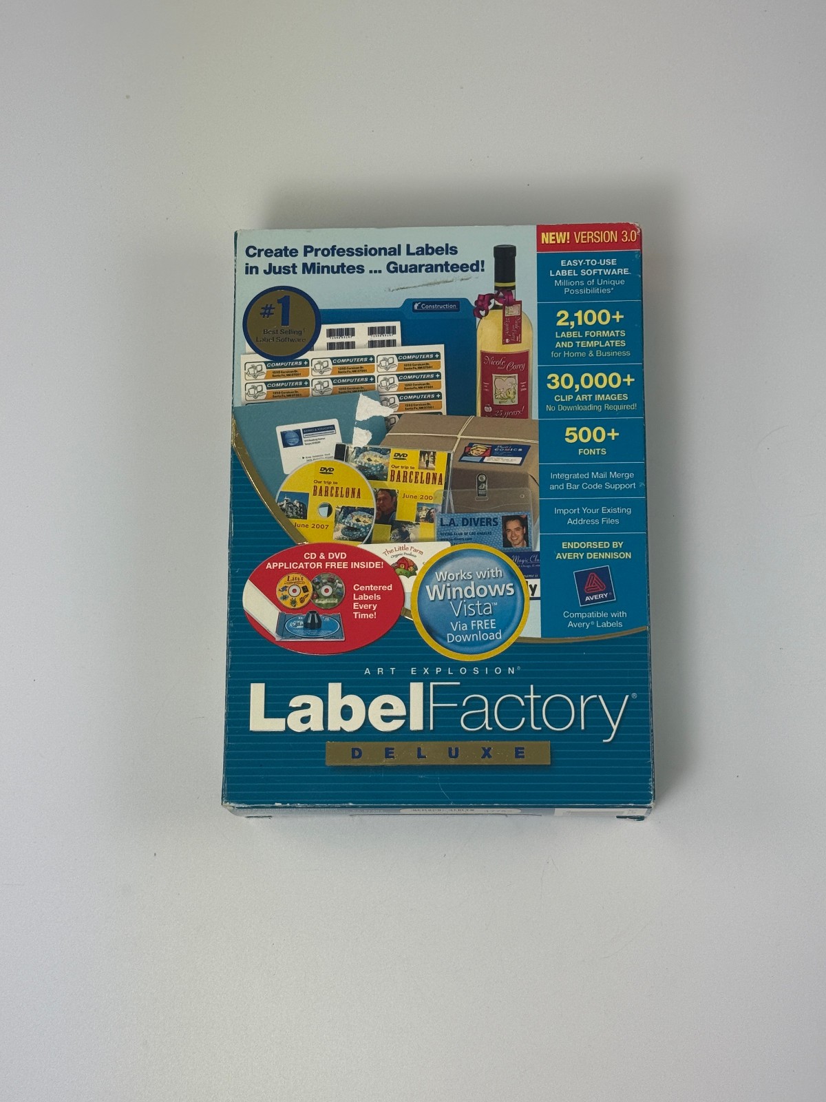 Art Explosion Label Factory Collection For Windows | NO VALIDATION CODES