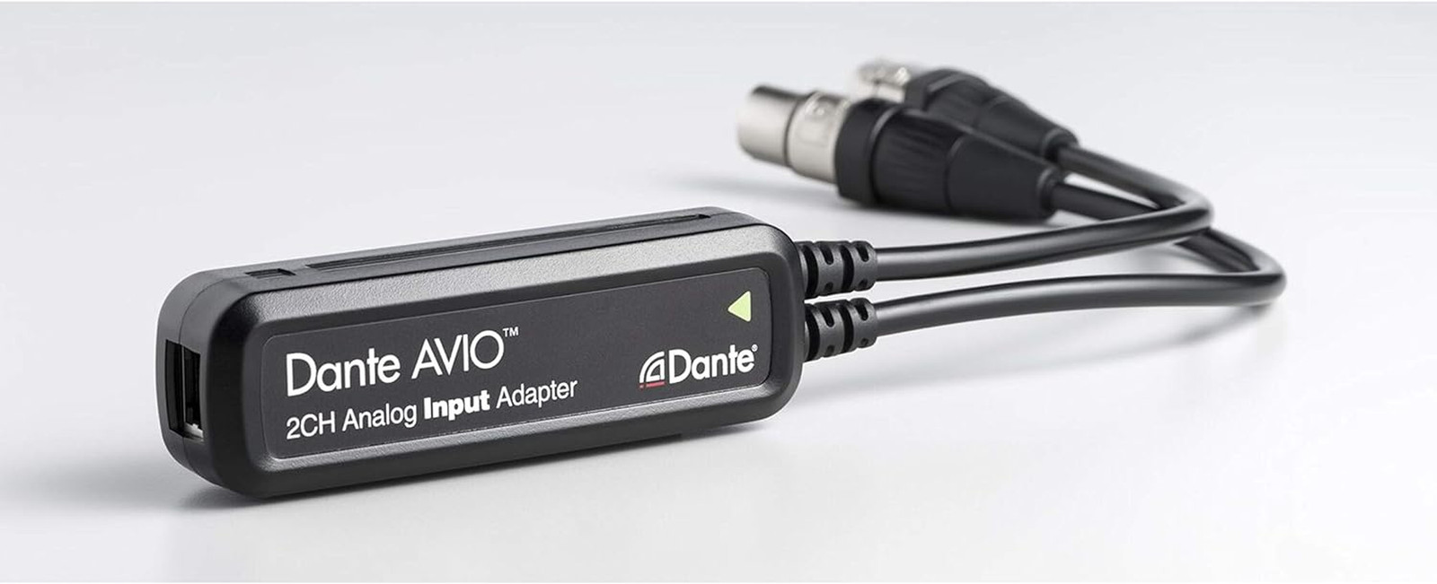 Dante AVIO 2-Channel Analog Input Adapter