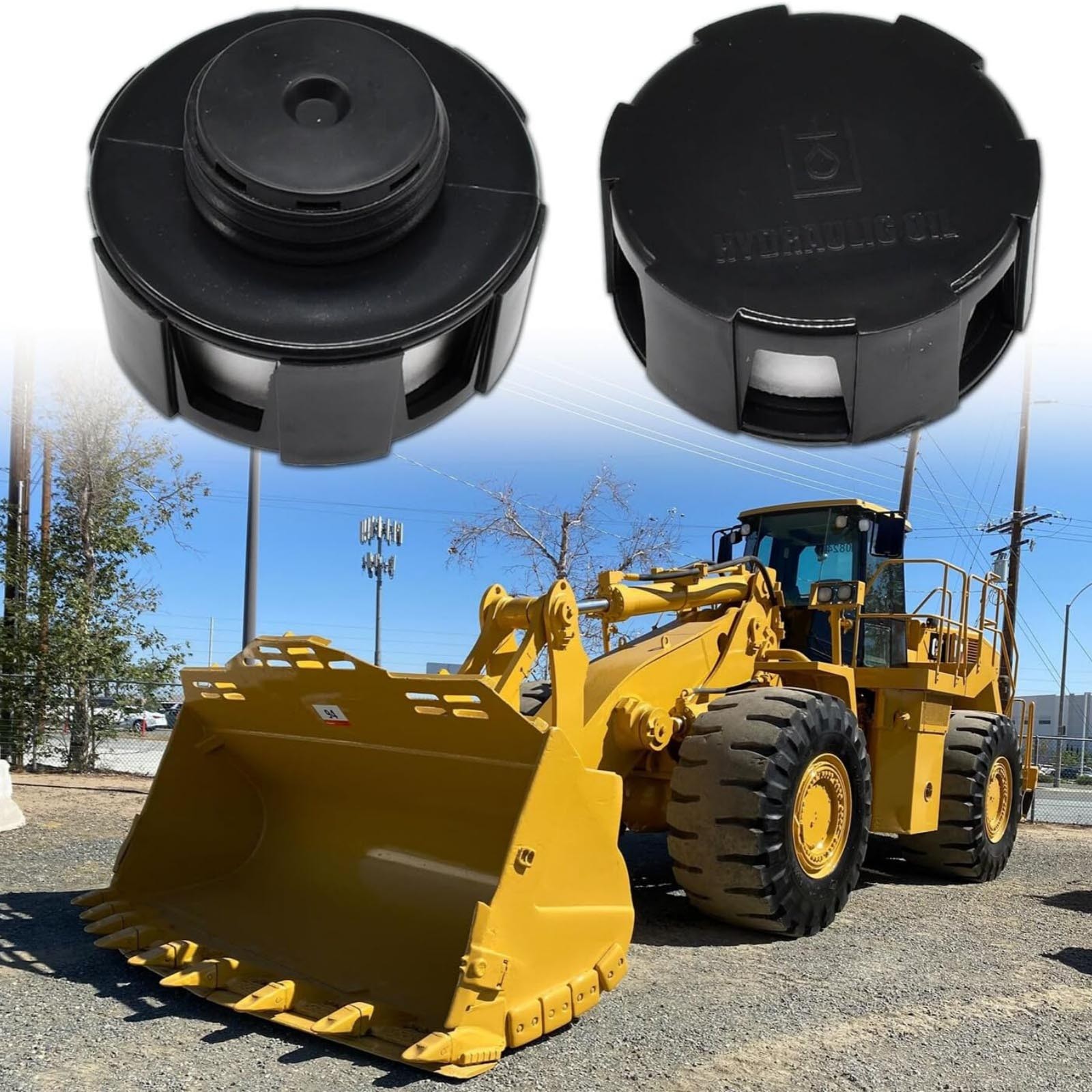 6727475 Plastic Hydraulic Cap For Bobcat 645 653 751 753 Loader Machine Models