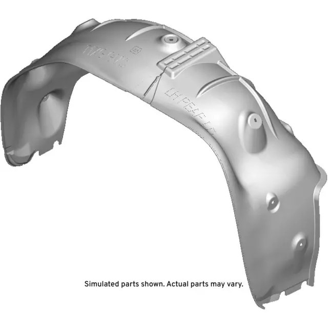 Genuine GM Rear Driver Side Wheelhouse Liner 84507682
