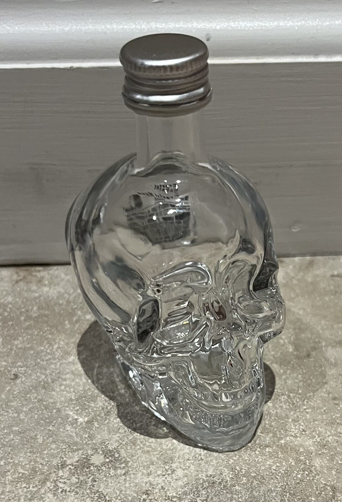 50 ml Crystal Head Vodka Dan Akroyd Skull Glass mini Empty Bottle