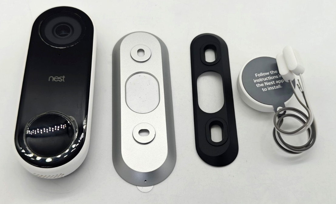 Google Nest Hello Video Doorbell (Wired) Model NC5100US - Tested – Works Great