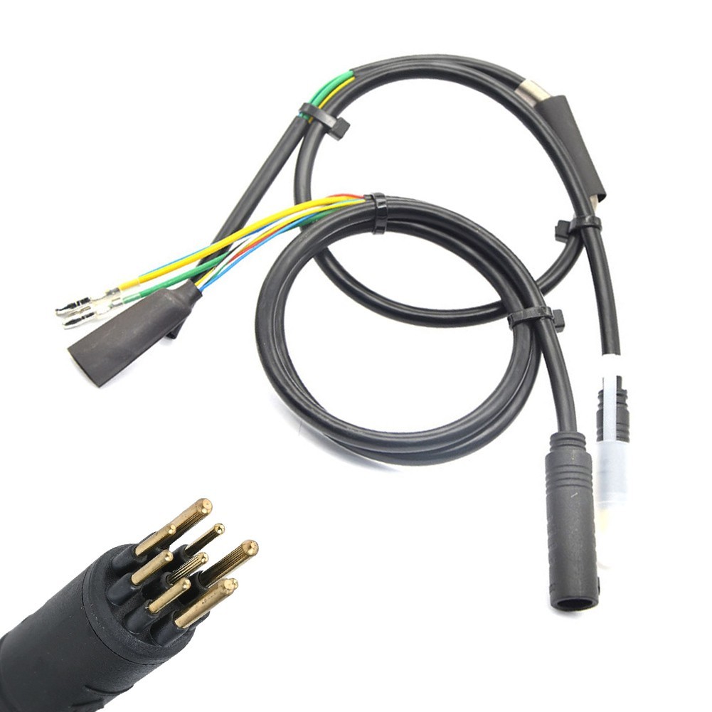 9pin Motor Cable for Electric Bike Brushless Hub Motor Male Female Wire 50cm