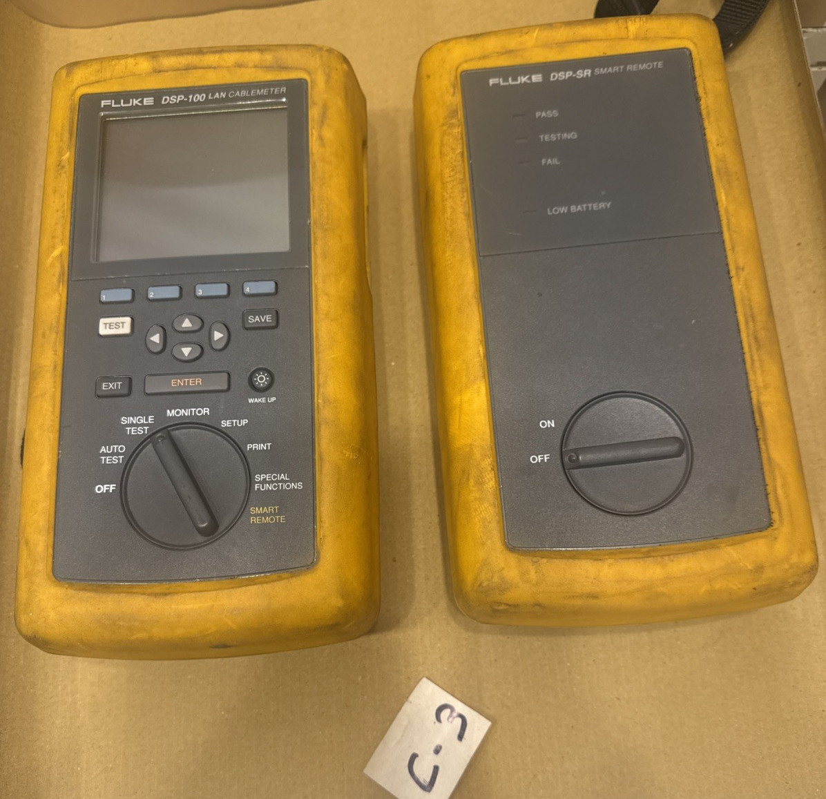 Fluke DSP-100 With Fluke DSP-SR Smart Remote Same As Pictures
