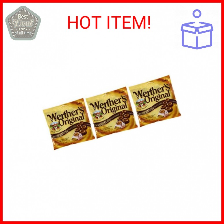 Werther's Original Caramel Coffee Hard Candy - Individually Wrapped Hard Candies