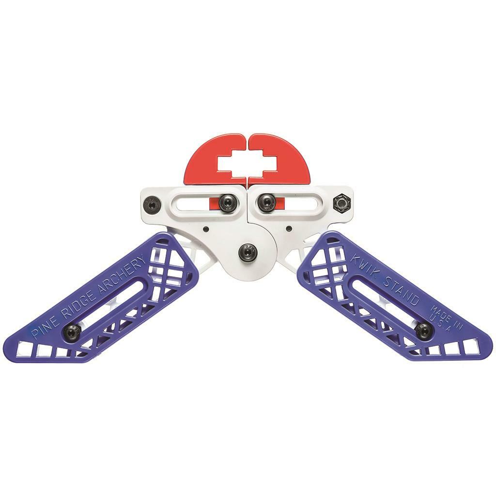 Pine Ridge Archery  Kwik Stand Bow Kickstand, Red, White & Blue
