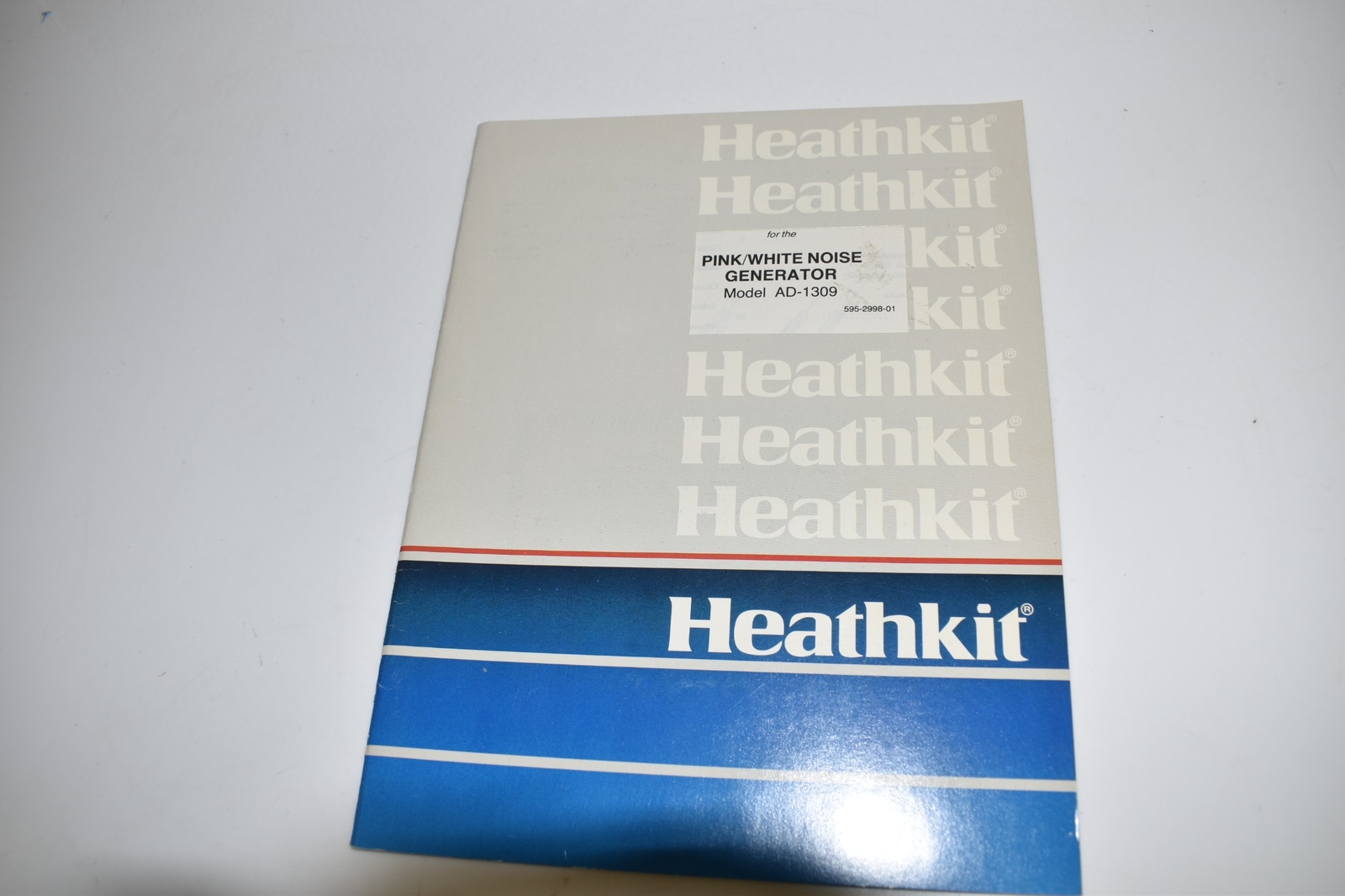 *LL*  HEATHKIT PINK WHITE NOISE GENERATOR AD-1309 VINTAGE ASSEMBLY MANUAL(DGJ10)