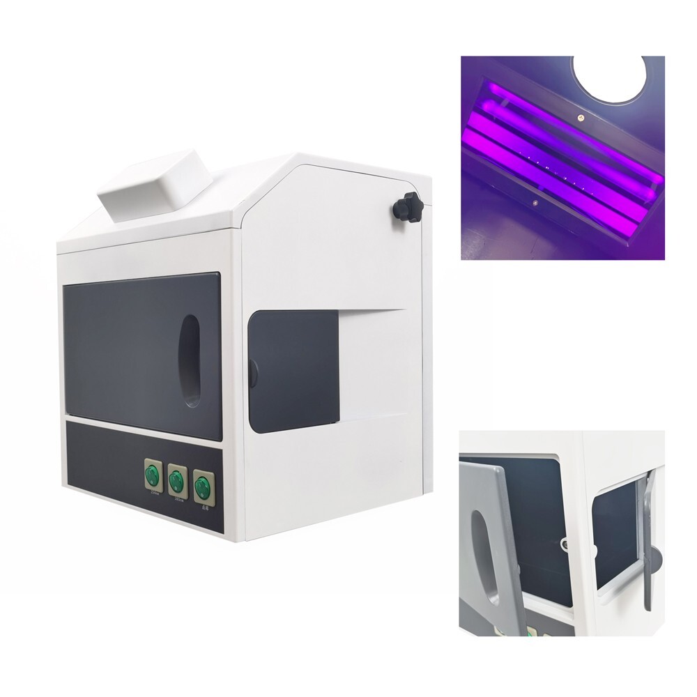 Dark Box Ultraviolet Analyzer 254nm/365nm Three-use UV Light Fluorescent Detecto