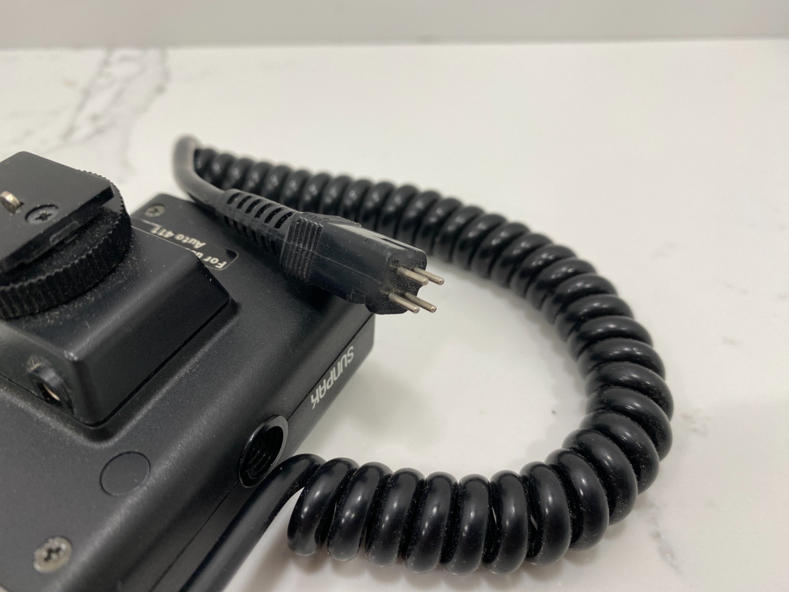 Remote Sensor w/ Cord, Sunpak, Fits Auto 411 Flash