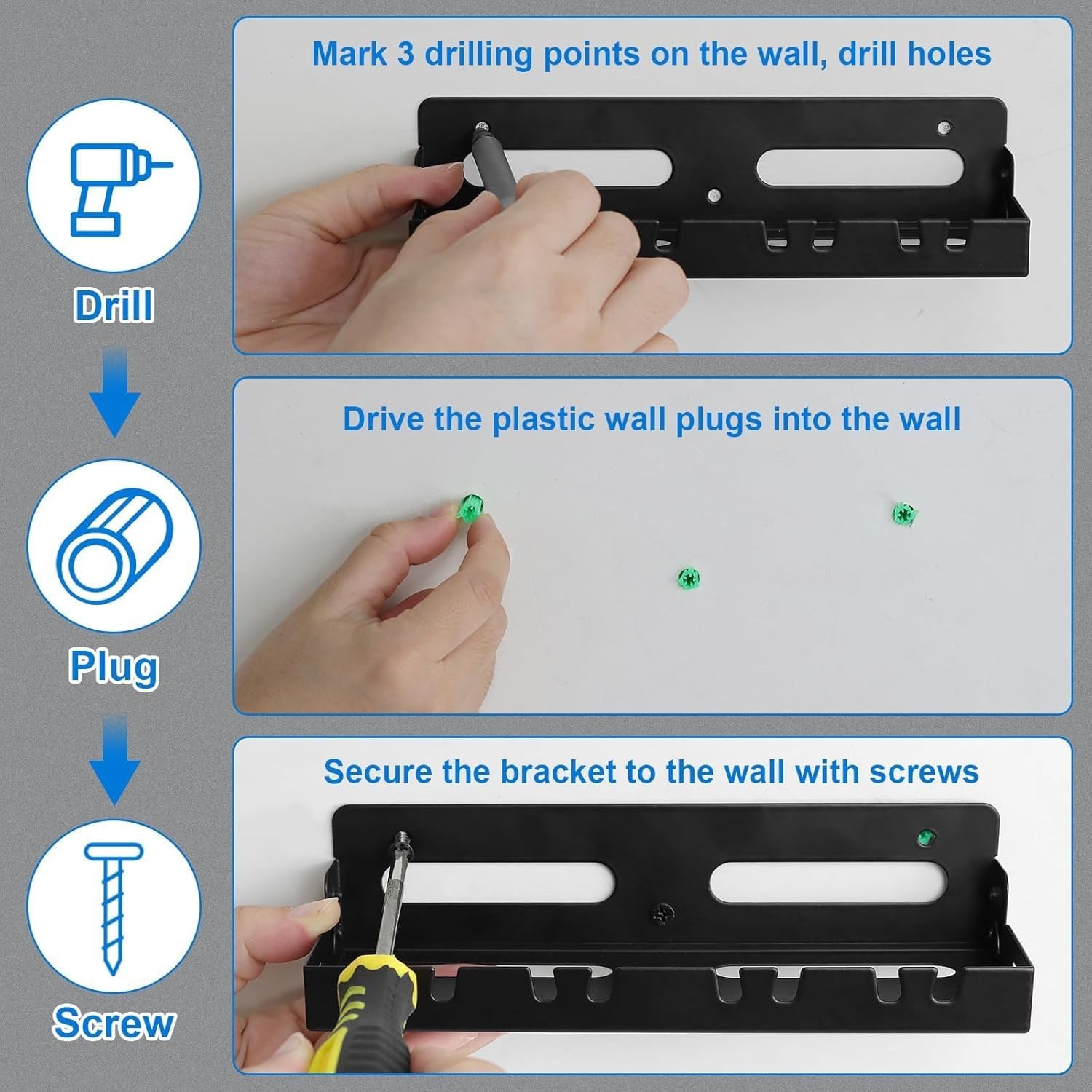 Nintendo Switch Wall Mount Stand for Joy Con Controllers