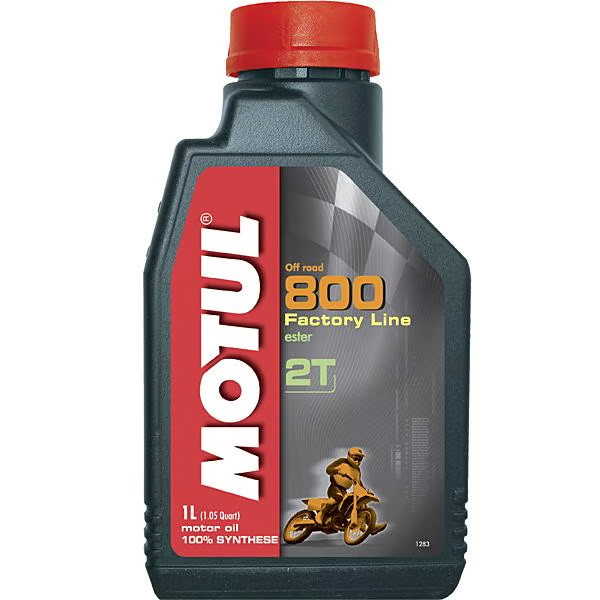 Motul 800 2T Off-Road - 1L. Motorcycle Dirt Bike Snowmobile 104038 3602-0032