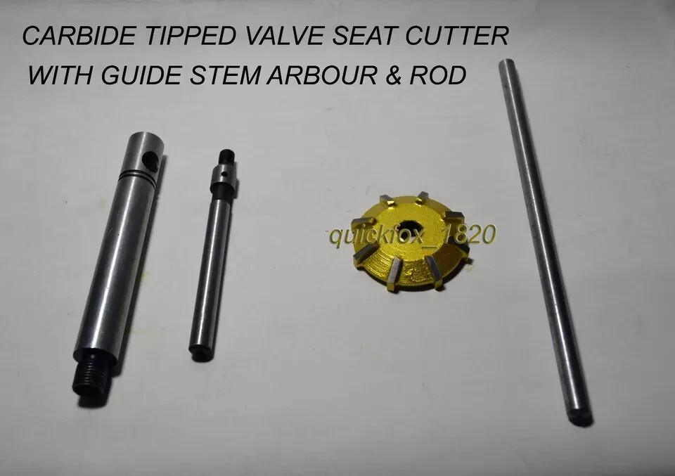 VOLKSWAGEN HEAD 3 ANGLE CUT CARBIDE TIPPED VALVE SEAT CUTTER KIT 1200,1300,1600