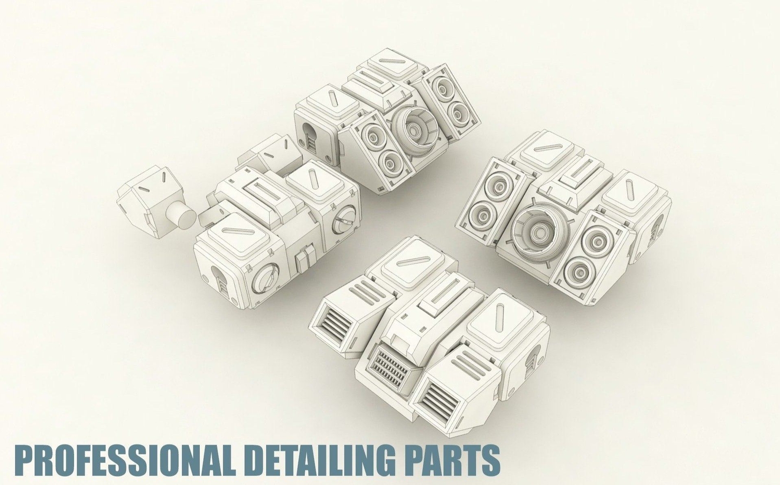 Apex Detailing Parts DP-X010 Detail Backpack Gundam Detail Parts USA Seller
