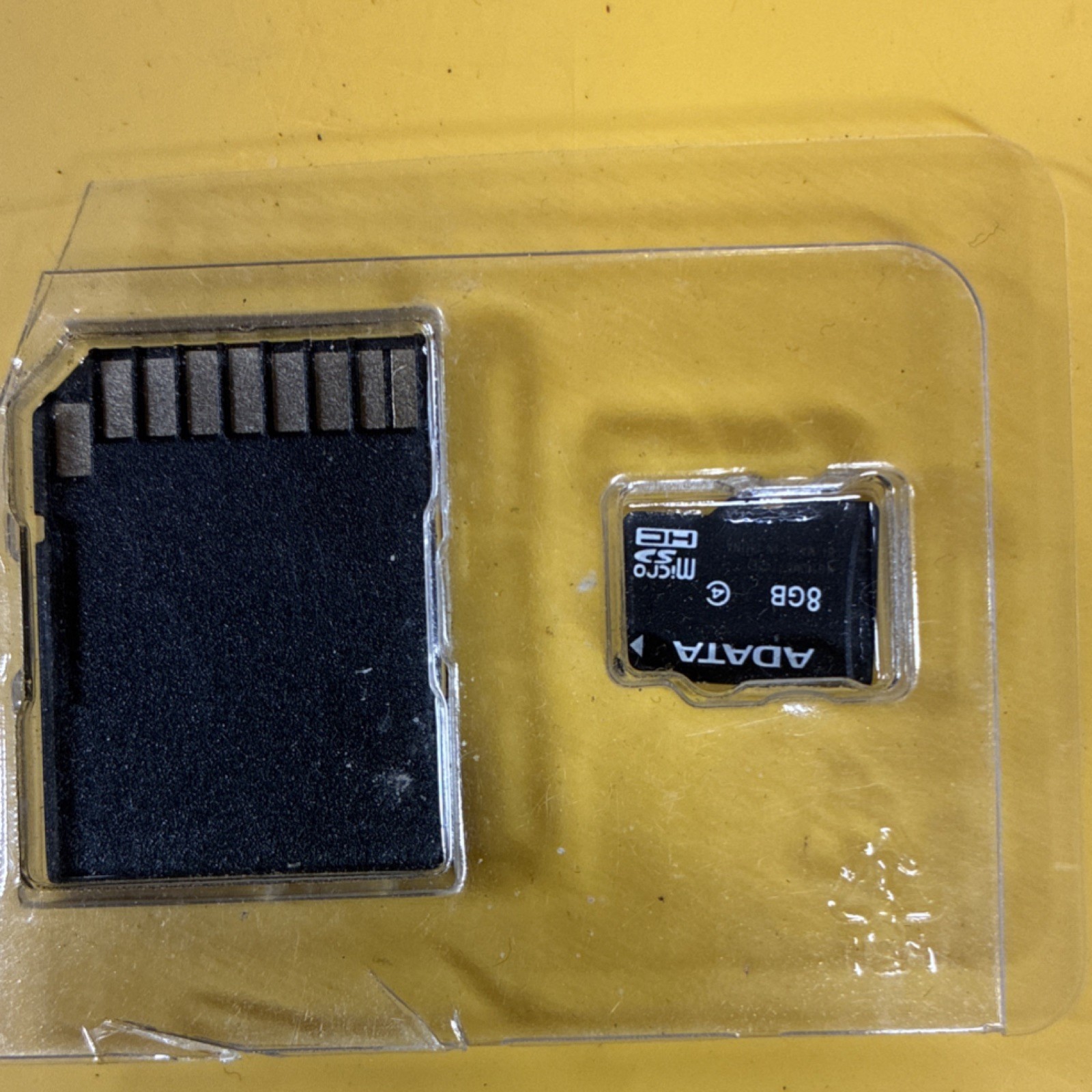 ADATA 8GB MicroSDHC Class 4 Memory Card with Adapter