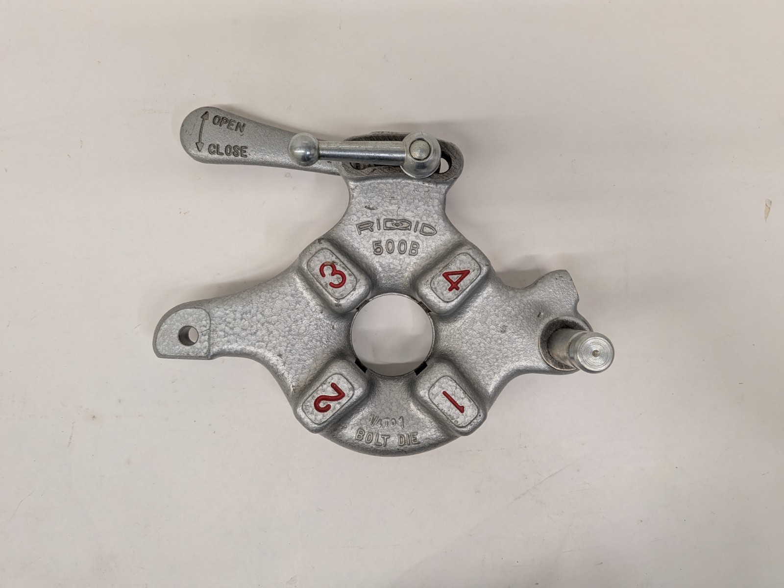 Ridgid 47645 1/4"-1" Model 500B Bolt Threading Die Head