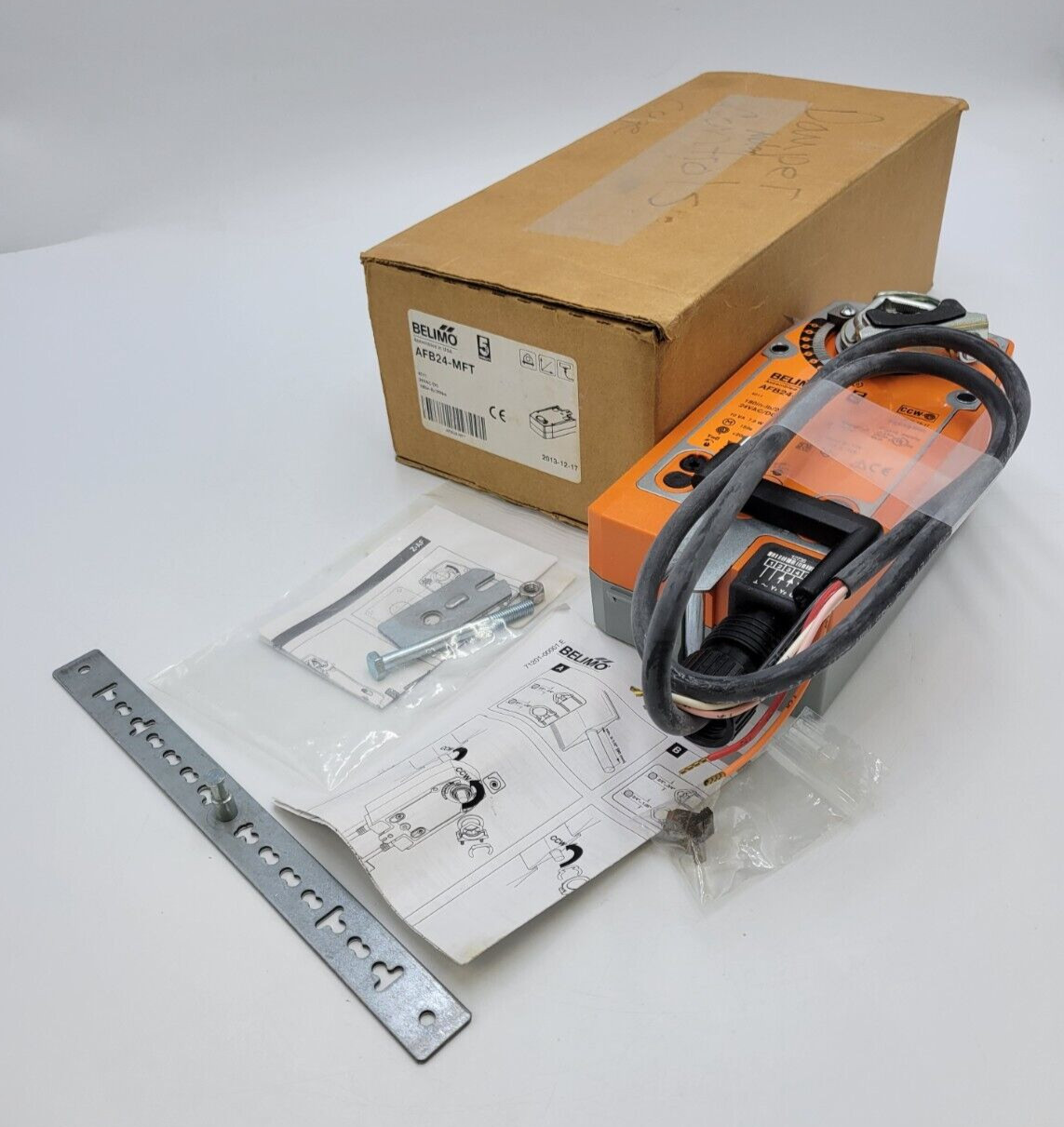 Belimo AFB24-MFT Valve Actuator 24V AC/DC 7.5W Run Time 150 Sec Type 2 Nema 2