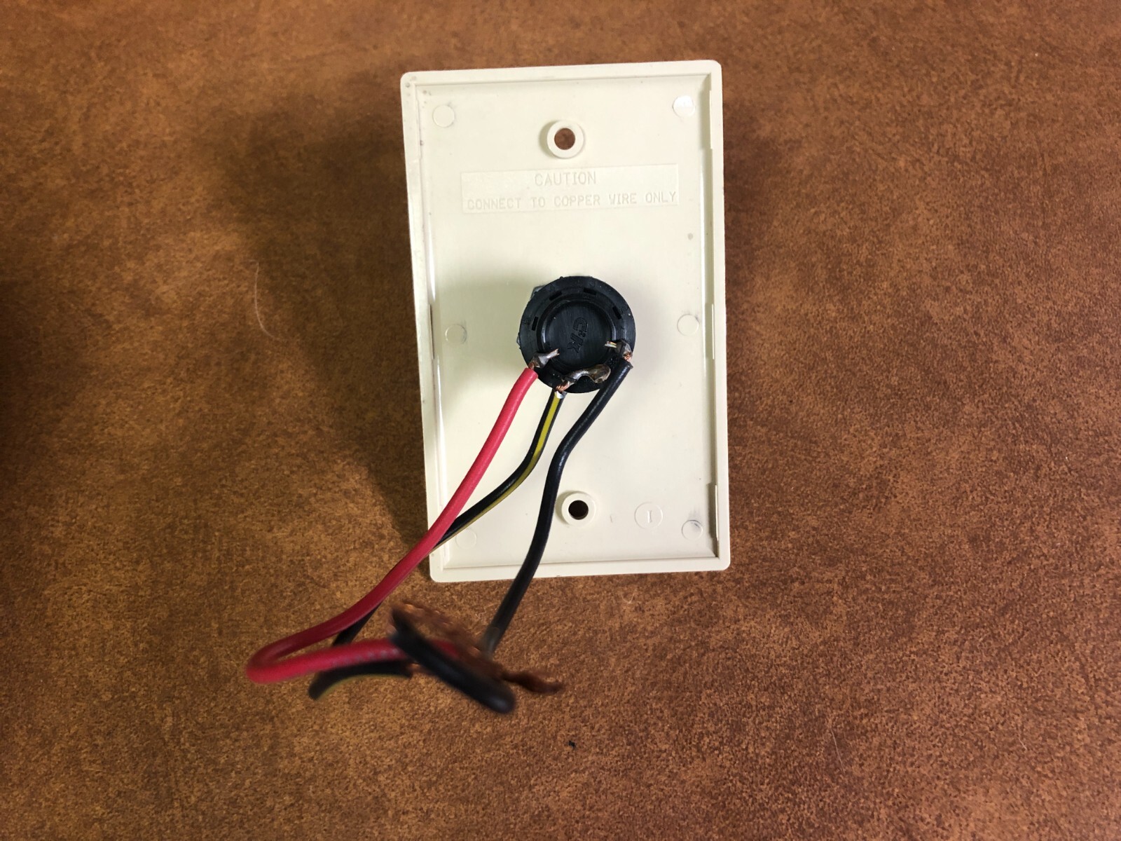 Ivory Key Switch for Projection Screen