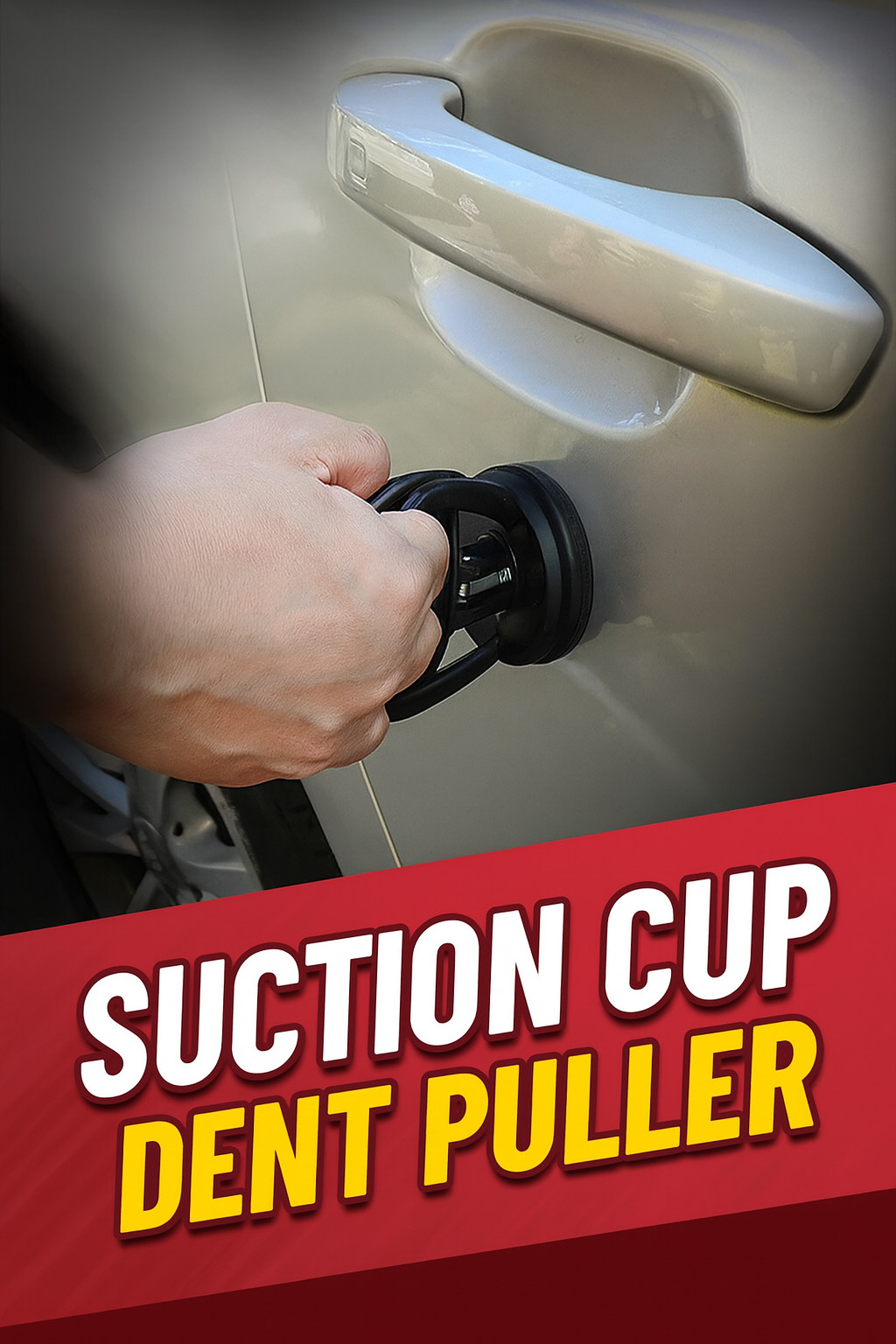 Car Dent Puller Suction Cup Body Panel Repair Tool Small Ding Remover Black UK