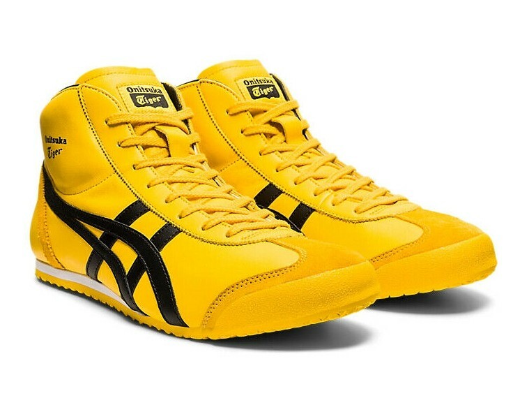 Onitsuka Tiger MEXICO Mid Runner 1183B577 751 YELLOW BLACK