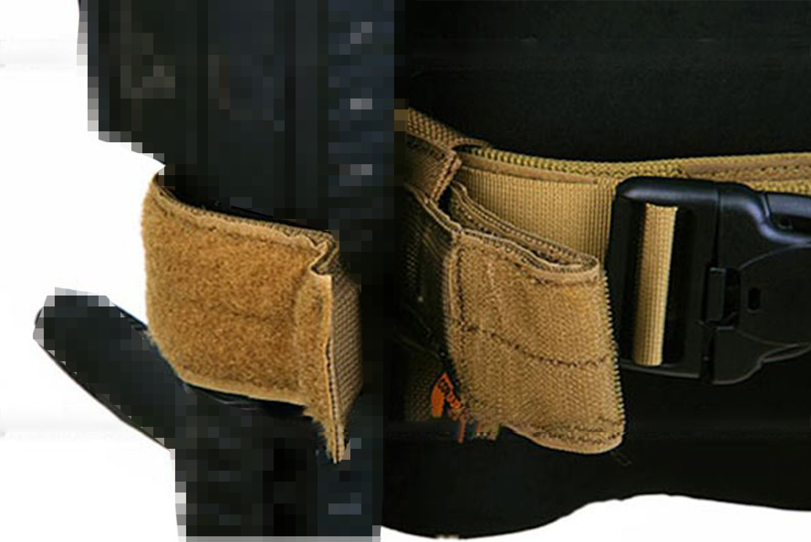 Tactical EI style Belt launcher fixing ring stabilizing ring