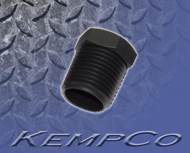 (10) 3/8" NPT Plug Black Nylon Auto Boat