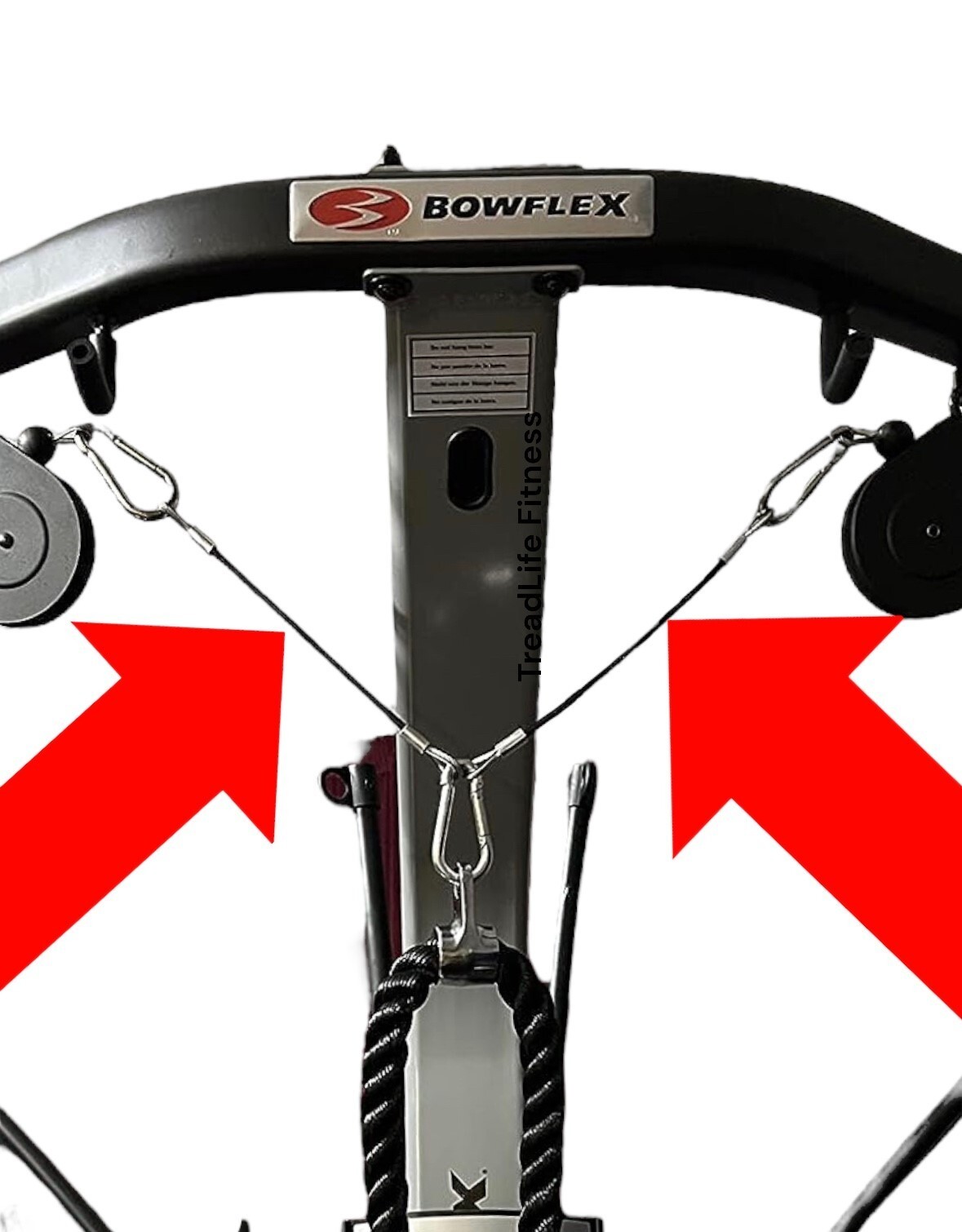 Bowflex 10" Long Replacement Cable Leg Extension Includes Pair Xtreme Revolution