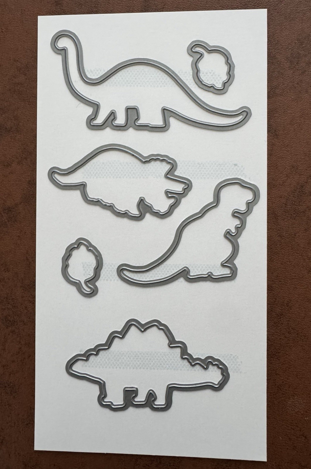 NEW! Dies By Dave die set that fits Stampin' Up! No Bones about It