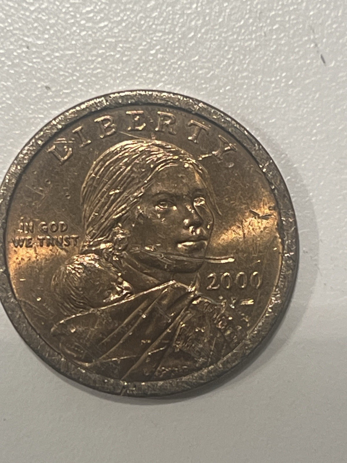 2000 P Sacagawea One Dollar Coin US Liberty