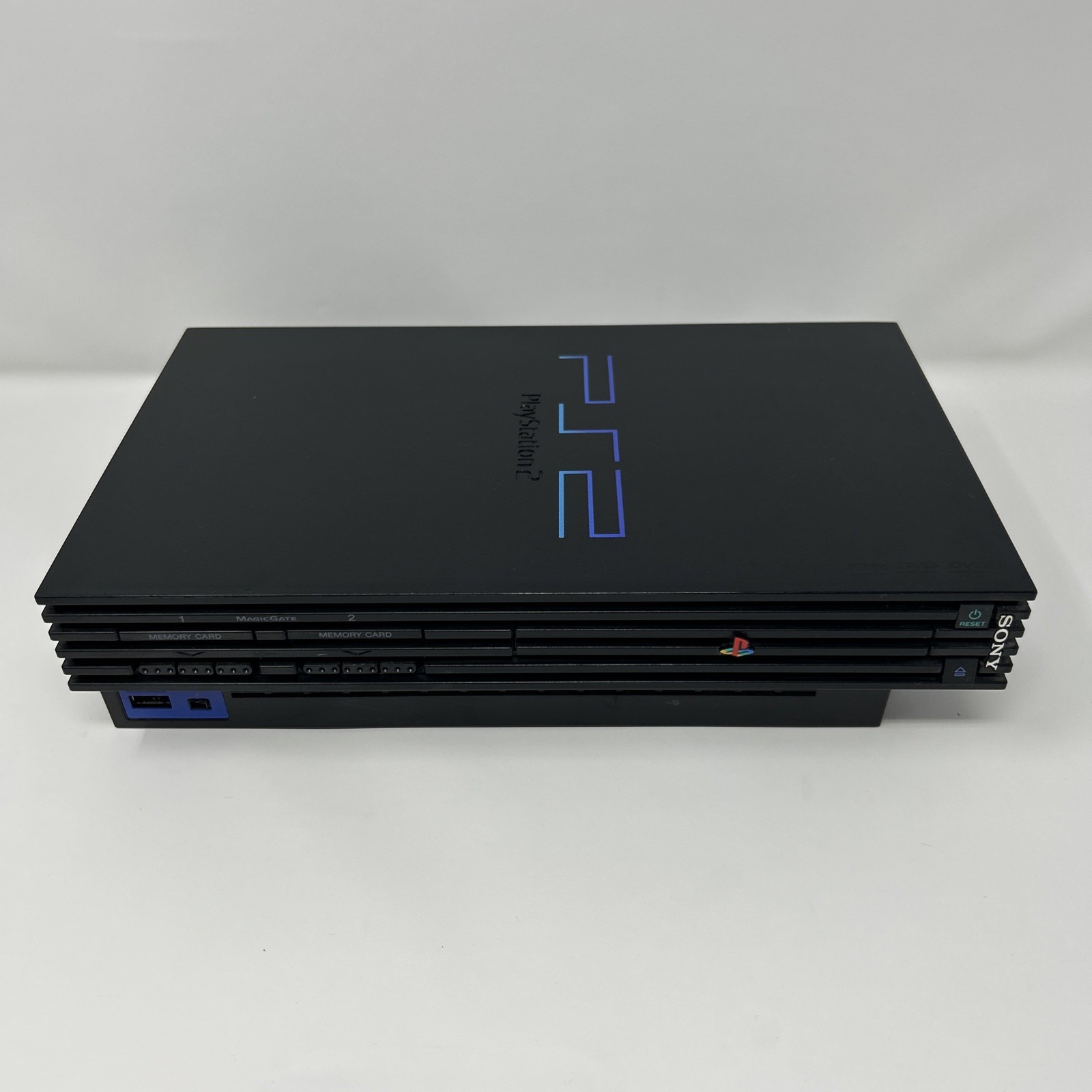 Sony PlayStation 2 PS2 Fat Console – OEM Two Controllers, OEM Memory Card Tested