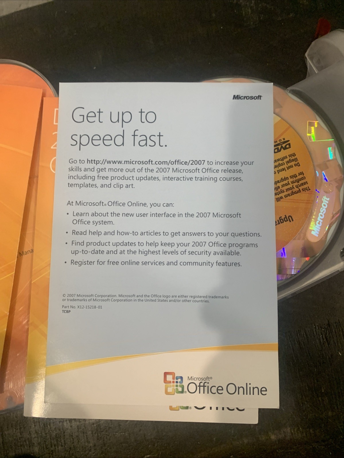 MS Office Basic 2003 + MS Office Ultimate 2007 UPGRADE Bundle