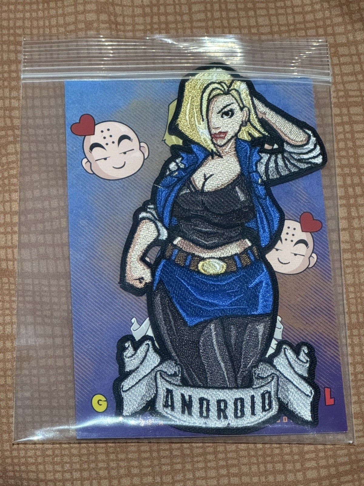 Grumpy Pencil Android Pin Up Morale Patch Set