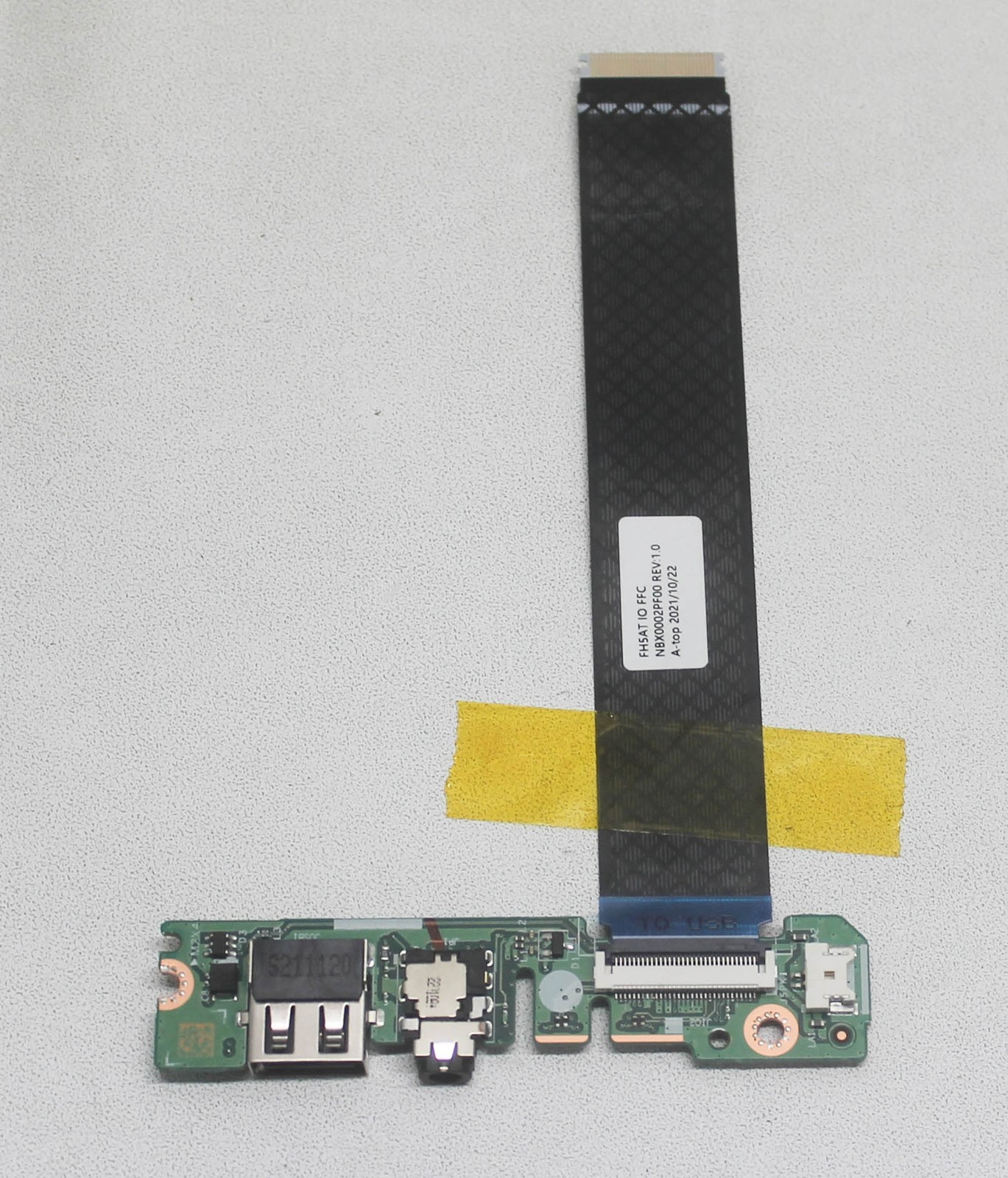 55.A4VN2.001 Acer Usb Audio Io Pc Board W/Cable 5 A515-56-53S3"GRADE A"