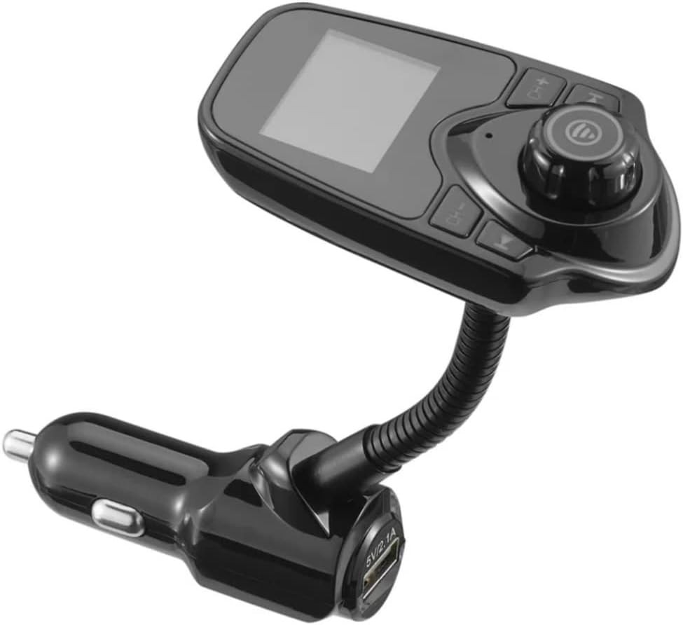 ONN Wireless FM Bluetooth Transmitter Wireless Audio Adapter for Electronics